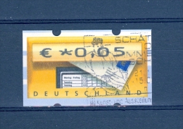 2002   N° 6 € * 0 , 0 5 DISTRIBUTEURS  PHOSPHORESCENT    OBLITÉRÉ - Timbres De Distributeurs [ATM]