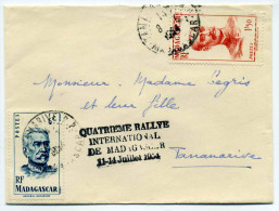 Quatrième Rallye International De Madagascar Juillet 1954 / Cad TANNANARIVE 1954 - Lettres & Documents