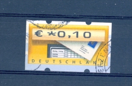2002   N° 6   € * 0 , 1 0 DISTRIBUTEURS PHOSPHORESCENT    OBLITÉRÉ - Timbres De Distributeurs [ATM]