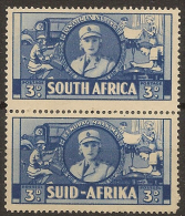 SOUTH AFRICA 1941 3d V Pair SG 91 M #CM332 - Unused Stamps