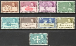 British Antarctic Territory 1963 - 1d To 1/- SG2-10 VLHM-LHM Cat £24.75 SG2018 Empire - Nuevos