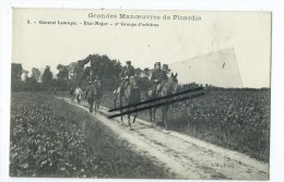 CPA - Grandes Manoeuvres De Picardie - Général Lanrezac - Etat Major - 2e Groupe D´Arbitres - Picardie