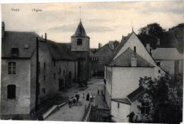 NAMUR  2  CP    Yvoir Eglise  Paysannes Ardennaises Photo Marcovici 1906 - Yvoir