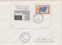 FRANCIA - France - 1964 - CONSEIL DE L EUROPE - ASSEMBLEE CONSULTATIVE - Strasbourg - FDC - EU-Organe