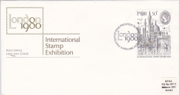 Great Britain 1980 London 80 FDC - Non Classés