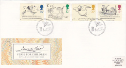 Great Britain 1988 Verses For Children FDC - Non Classés