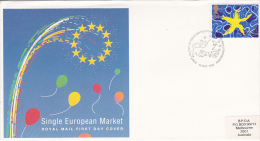 Great Britain 1992 Single European Market FDC - Sin Clasificación