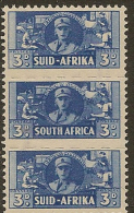 SOUTH AFRICA 1942 3d Unit SG 101 UNHM #CM613 - Unused Stamps