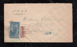 Brazil Brasil 1933 Cover Single Use 200R JUSTO RECIFE To USA UPA Rate - Covers & Documents