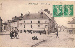 91 ANGERVILLE  HOTEL DE FRANCE 1919 - Angerville