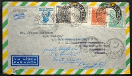 Brazil 1949 Letter To M/S MALAYA  France ( Lot 3693 ) - Lettres & Documents