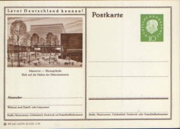 Germany-Federal Republic - Stationery Postcard Unused 1959 -P41,Hannover - Messegelande - Cartoline Illustrate - Nuovi