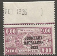 JO 16  Cdf  ** E POT 1926    140 - Dagbladzegels [JO]