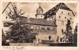 Forchheim, Ofr.Kaiserpfalz, Gebrauchsspuren, Knick In Kartenmitte - Forchheim