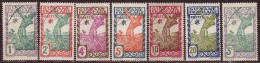 - GUYANE - 1929 -YT N°  109 / 113 + 115 + 153 + 165 - * - 7 Valeurs - Unused Stamps