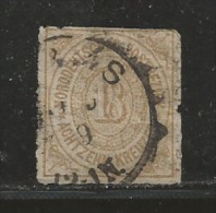 NORDDEUTSCHER POSTBEZIRK, 1868, Cancelled Stamp(s) First Issue, 18 Kreuzer  , MI 11 # 16050, - Oblitérés