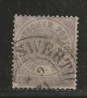 NORDDEUTSCHER POSTBEZIRK, 1869, Cancelled Stamp(s), 1/4 Groschen, MI 13 # 16053, - Oblitérés