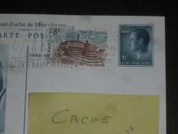 LETTRE ENTIER POSTAL LUXEMBOURG AVEC YT HEMICYCLE EUROPEEN - - Stamped Stationery