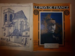 1915 JOURNAL De GUERRE (Le Pays De France):Répertoire Front Des BATAILLES; BELGIQUE;St-Mihiel;SERBIE;Pasly;MACEDOINE - Francés