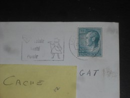 LETTRE LUXEMBOURG AVEC YT 871b - GRAND DUC JEAN - - Storia Postale