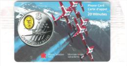 Canada - Calling Card Provided By AT&T - Royal Canadian Mint Coin On Phonecard - Münze - Mint In Blister - Kanada