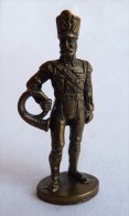 Rare FIGURINE KINDER  METAL PRUSSIENS 6 70's - SOLDATS NAPOLEONIENS JOUEUR DE COR Hornist Prussien - Metal Figurines