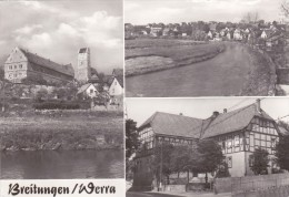 Breitungen / Werra,Blick Zur Burg, Gebrauchsspuren Am Rand - Schmalkalden