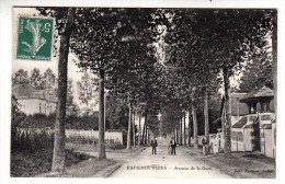 77 - Faremoutiers - Avenue De La Gare - Editeur: Fortuné - Faremoutiers