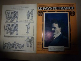 1915 JOURNAL De GUERRE(Le Pays De France):Nos Aviateurs; Roi Alexis De SERBIE;Les Turcs;Seed-el-Bahr; - Francés