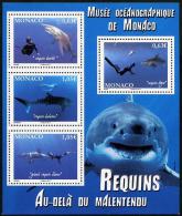 MONACO - 2013 - Faune Marine, Requins - BF Neufs // Mnh Sharks - Neufs