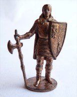 FIGURINE KINDER  METAL SOLDATS EUROPEENS 1 70's - CHEVALIER KRIEGER RITTER Cuivre (1) - Metallfiguren