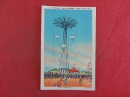 Coney Island NY------Steeplechase Park  Parachute Jump  ------ Ref 1463 - Manhattan