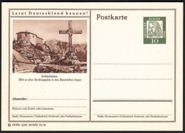 Germany 1961, Illustrated Postal Stationery "Kehlsteinhaus", Ref.bbzg - Bildpostkarten - Ungebraucht