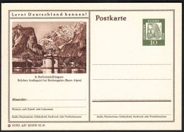 Germany 1961, Illustrated Postal Stationery "St.Bartholome", Ref.bbzg - Illustrated Postcards - Mint