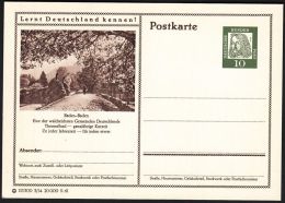 Germany 1961, Illustrated Postal Stationery "Baden-Baden", Ref.bbzg - Illustrated Postcards - Mint