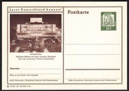 Germany 1961, Illustrated Postal Stationery "Theatre In Gelsenkirchen", Ref.bbzg - Illustrated Postcards - Mint
