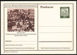 Germany 1961, Illustrated Postal Stationery "Ellwangenu", Ref.bbzg - Cartes Postales Illustrées - Neuves