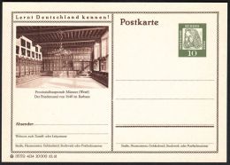 Germany 1961, Illustrated Postal Stationery "Provincial Capital Münster", Ref.bbzg - Cartes Postales Illustrées - Neuves