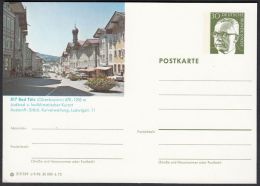 Germany 1973, Illustrated Postal Stationery "Bad Tolz", Ref.bbzg - Cartes Postales Illustrées - Neuves