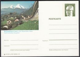 Germany 1973, Illustrated Postal Stationery "Berchtesgadener Land", Ref.bbzg - Cartes Postales Illustrées - Neuves