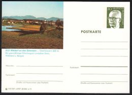 Germany 1973, Illustrated Postal Stationery "Iffeldorf An Den Osterseen", Ref.bbzg - Illustrated Postcards - Mint