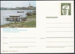 Germany 1973, Illustrated Postal Stationery "Obing Im Chiemgau", Ref.bbzg - Postales Ilustrados - Nuevos