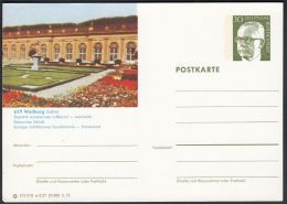 Germany 1973, Illustrated Postal Stationery "Castle Bekanntes In Weilburg", Ref.bbzg - Bildpostkarten - Ungebraucht