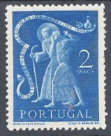 !										■■■■■ds■■ Portugal 1950 AF#727** St John Of God 2$00 (x1950) - Ongebruikt