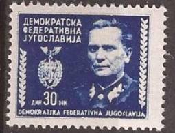 1945 X  457a  JUGOSLAVIJA TITO NEVER HINGED - Neufs