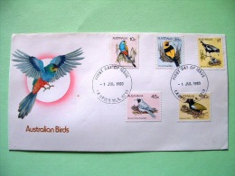 Australia 1980 FDC Cover - Birds Parrot - Storia Postale