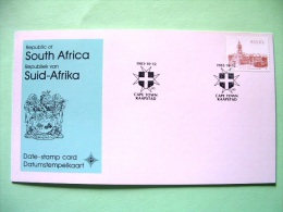 South Africa 1983 Special Cancel Postcard - Arms - City Hall - Briefe U. Dokumente