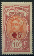 France : Océanie N° 42 X Année 1915 - Unused Stamps