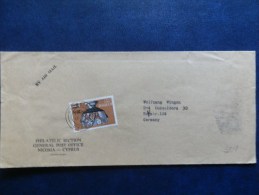 A3817  REGISTRED LETTER TO GERMANY - Storia Postale