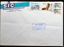 Portugal  1991 Letter To Denmark   ( Lot 3960 ) - Storia Postale